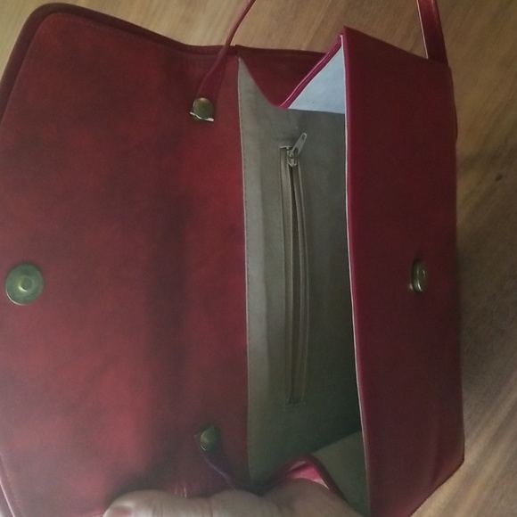 Vintage Red Purse - Picture 3 of 5